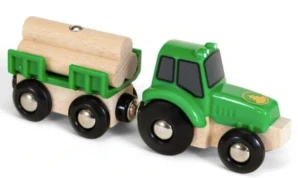 Traktor s nákladem